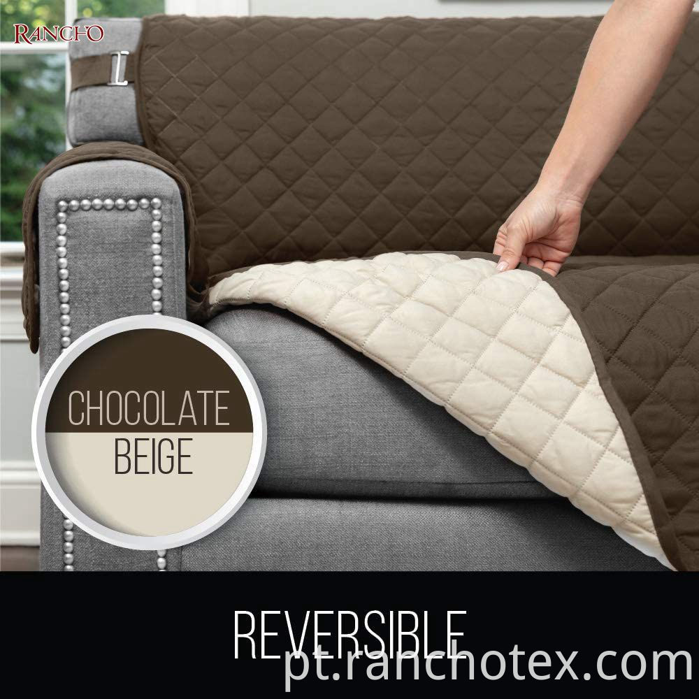 Fábrica Vendas diretas Microfibras resistentes a mobiliário macio Protetor de moldura Capa de sofá de poltrona